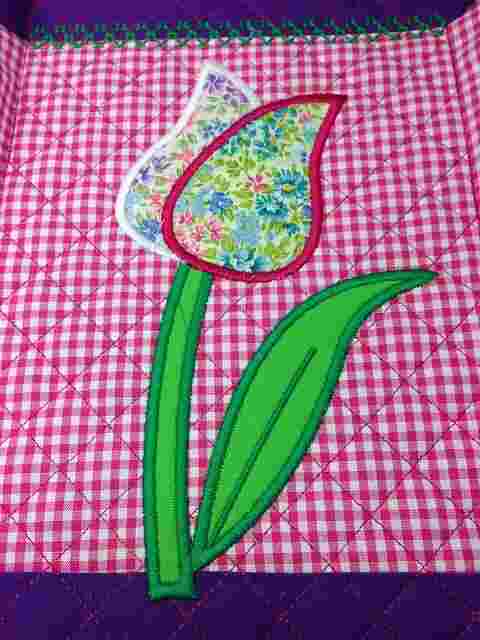 Hand quilts.